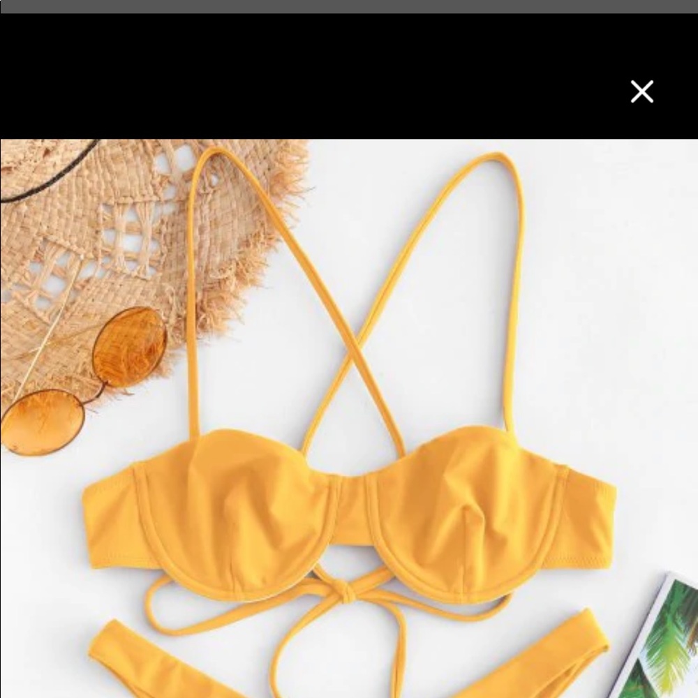 Zaful bikini top brand new with tags